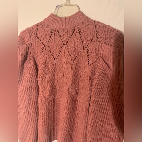 🎈Deep Pink Balloon Sleeve Sweater🎈 - Picture 3 of 9